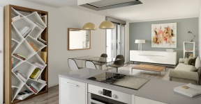 Venta de pisos en Pamplona Cocina comedor 2